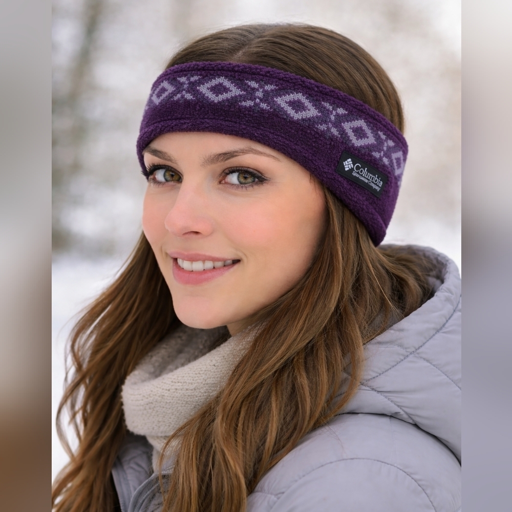 Columbia Heat Agent Headring Ear Warmer Fleece Wool Unisex